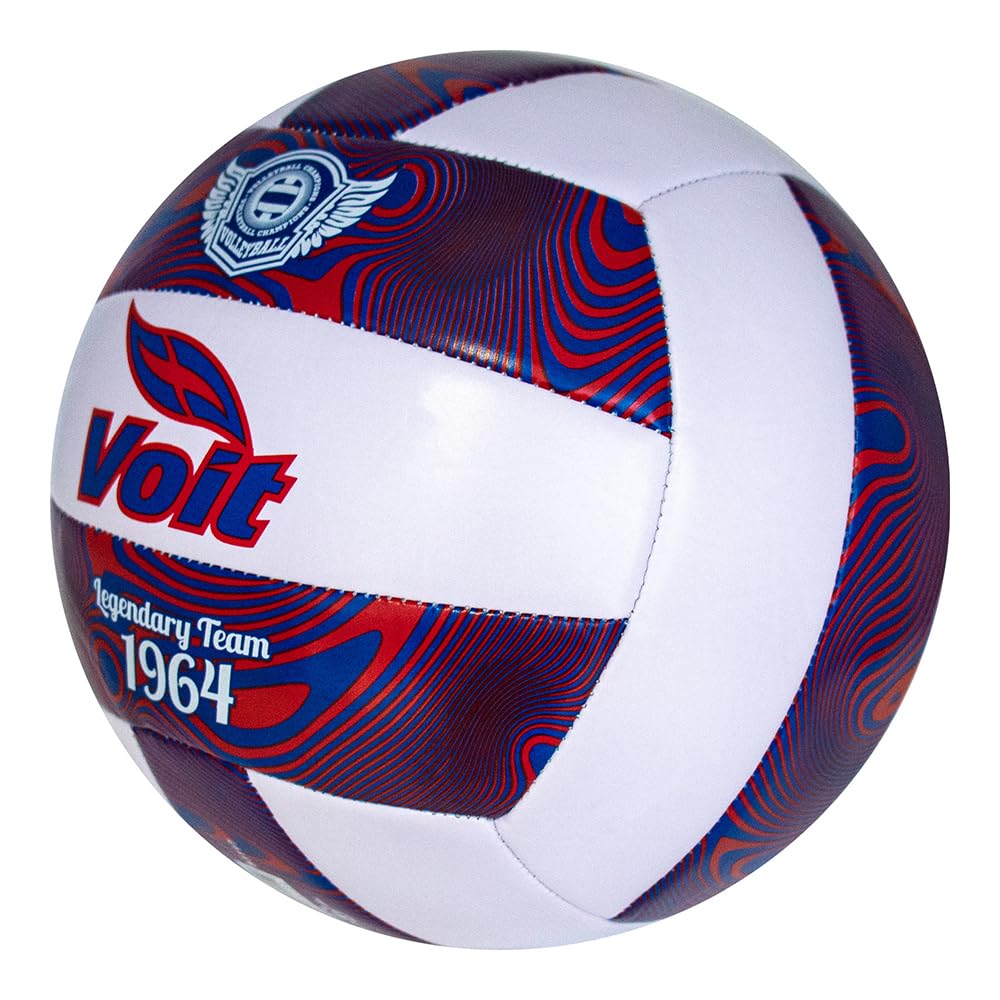 Voit Balón de Voleibol VB64, #5, PVC Suave, 18 Paneles, Uso Recreativo y Playa