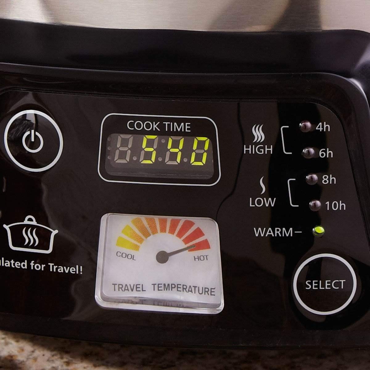 Crock-Pot SCCPCTS605-S Cook Travel Serve 6 cuartos de galón de cocción lenta programable
