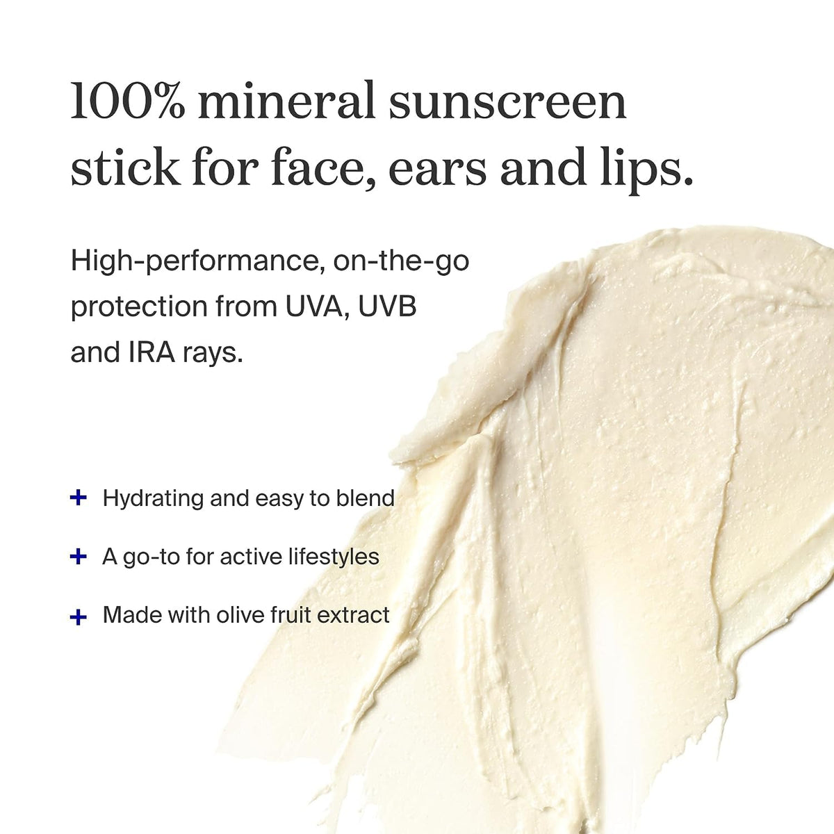 Supergoop! 100% Mineral Sunscreen Stick With Olive Fruit Extract Spf 50, 0.67 Ounce