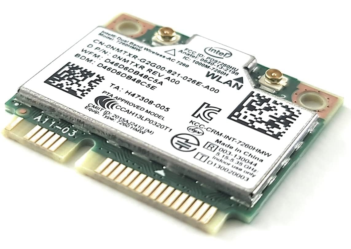 Adaptador de Red Intel Dual Band Wireless-AC 7260 7260.HMWWB.R