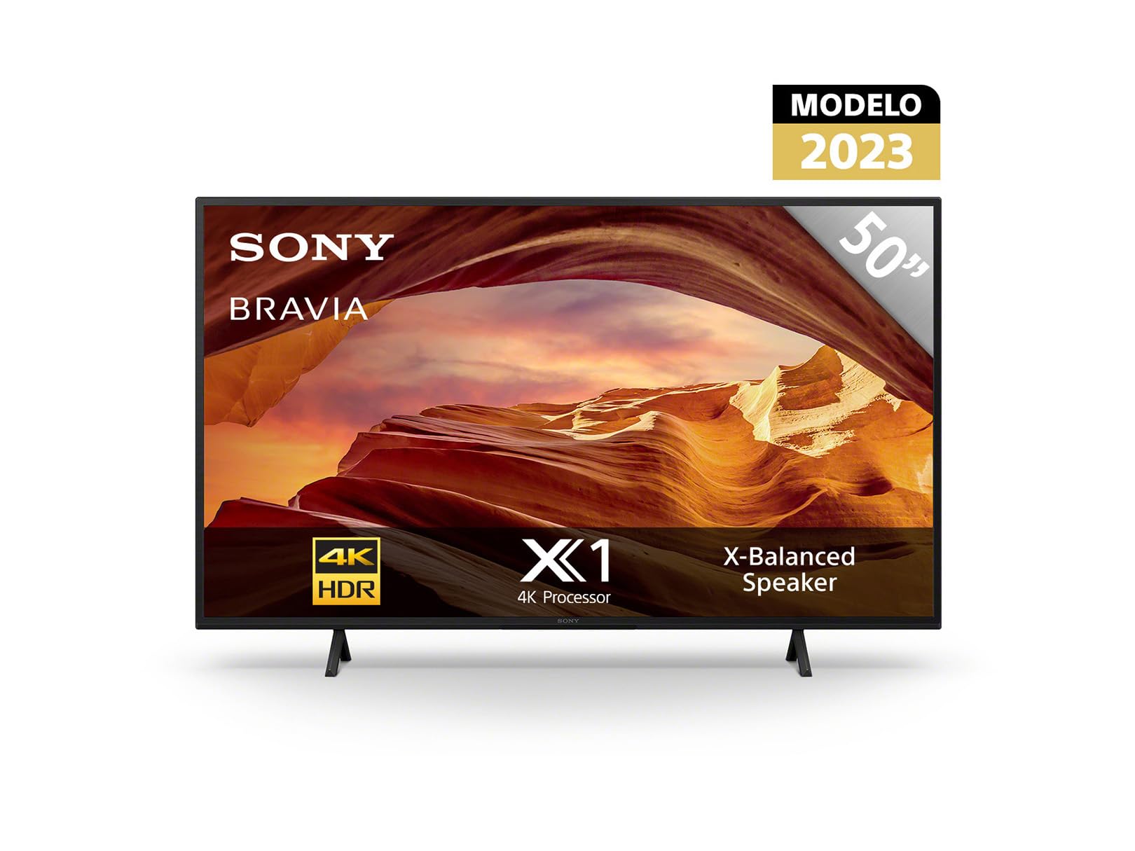 Sony Pantalla 50 Pulgadas KD-50X77L BRAVIA LED 4K UHD Smart Google TV