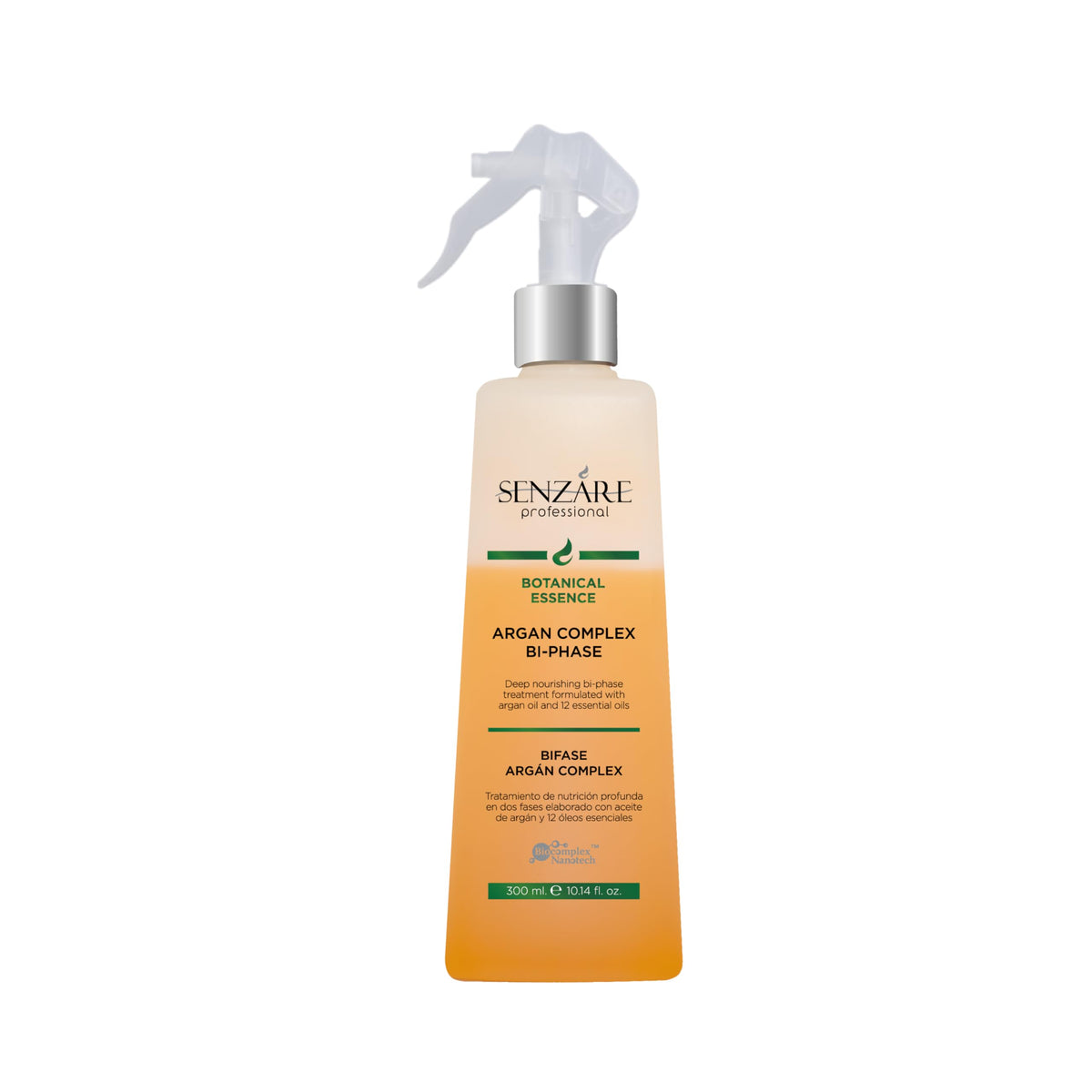 Tratamiento Bifase Senzáre Essence Botanical Argán Complex Nutrición Profunda