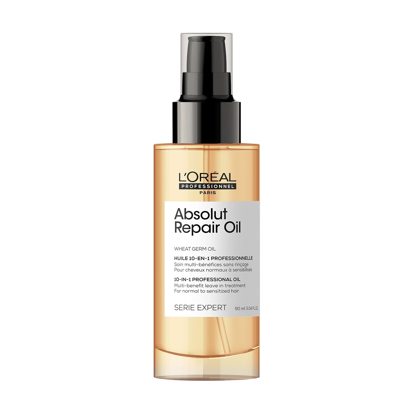 L'Oreal Professionnel Suero reparador de cabello danado 90 ml serie expert absolut repair gold + L'Oreal Professionnel Acondicionador reparador para cabello danado 200 ml