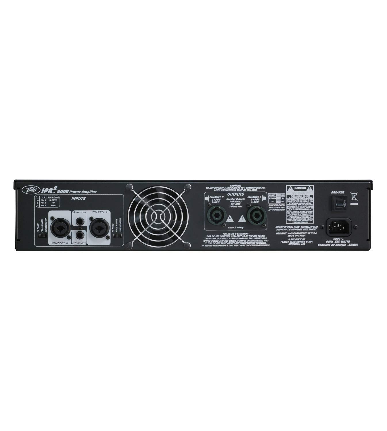 Amplificador de Potencia Peavey IPR 2 2000