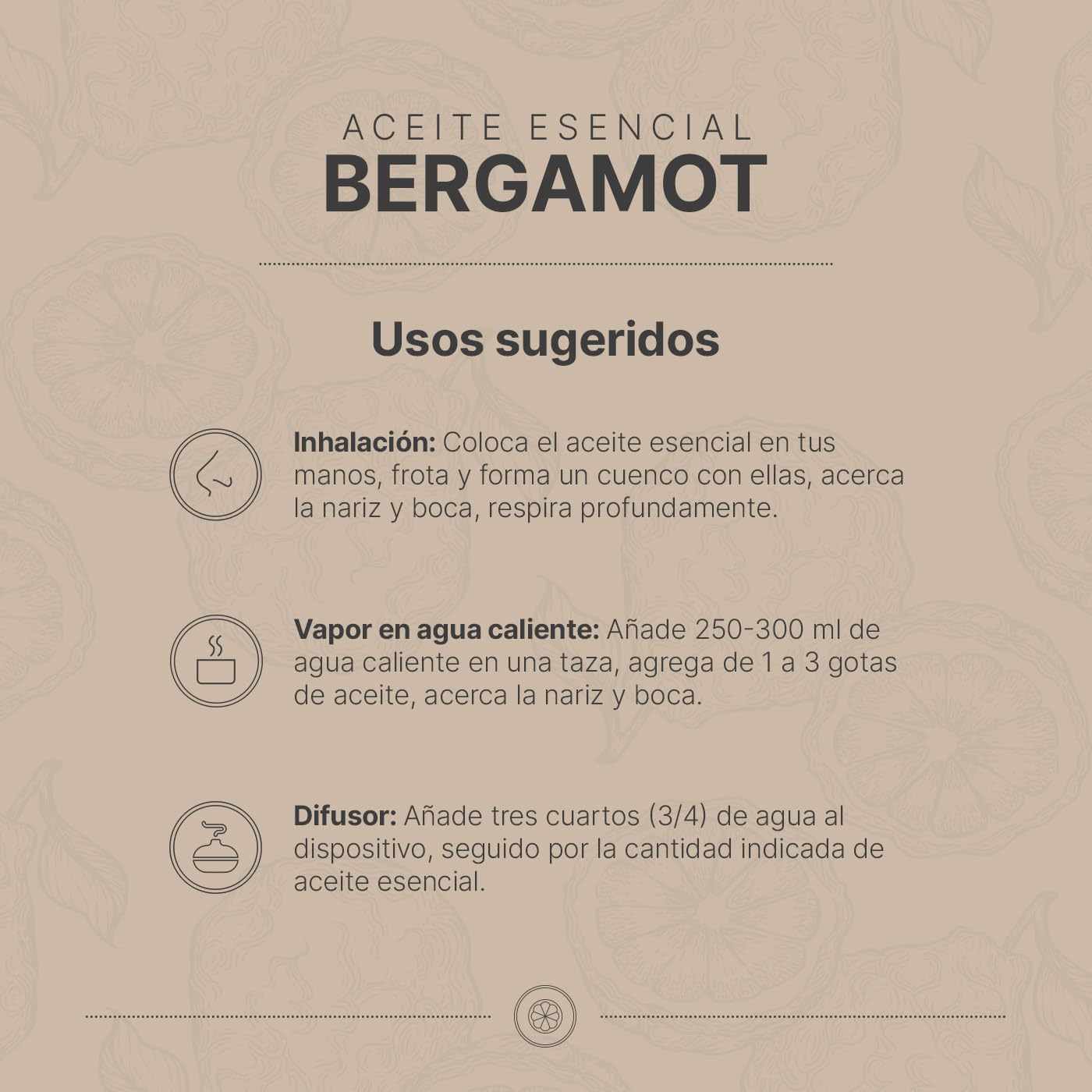 Aceite Esencial Bergamota B Life Natural 120 ml