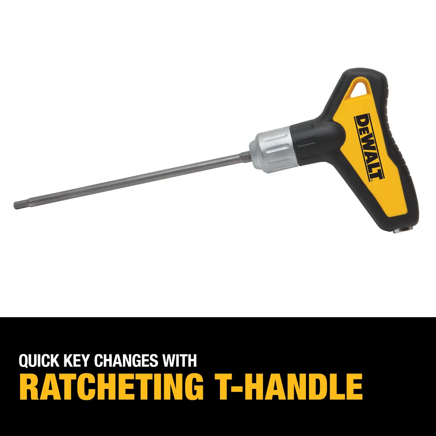 Dewalt - Juego de manijas en T con trinquete DWHT70265, 31 piezas