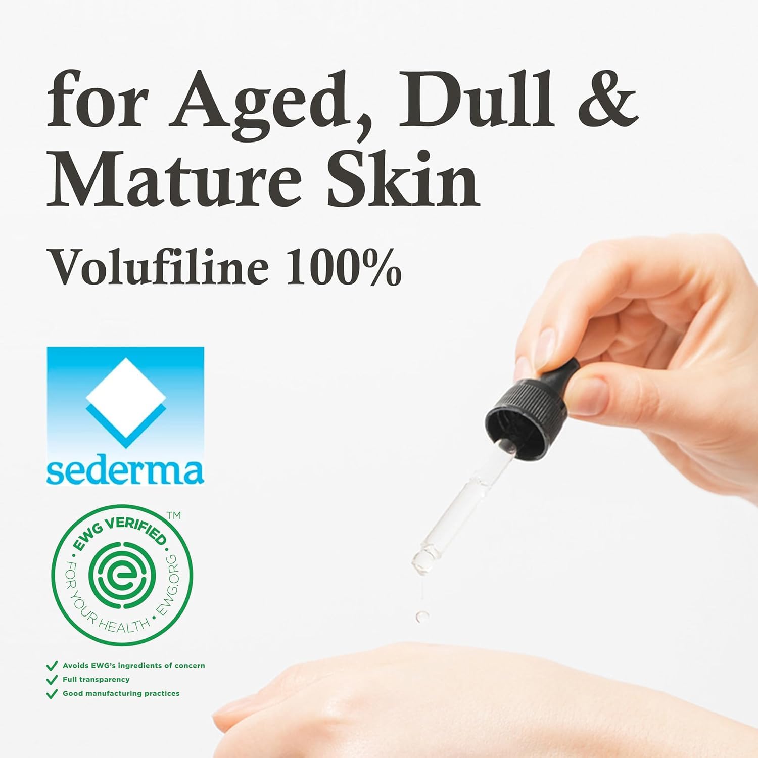 Concentrado de volufilina 100% puro y suero avanzado de retinol Pro 0,5 reafirmante, antiarrugas y potenciador de la luminosidad con centella asiática, ácido hialurónico y niacinamida para pieles