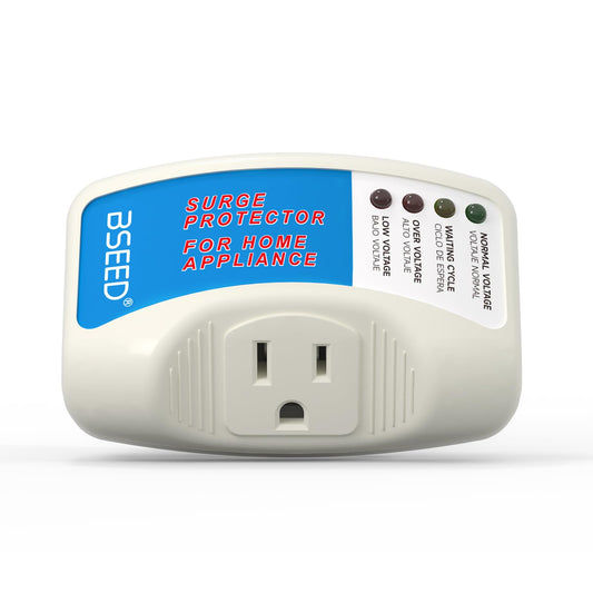 BSEED Enchufe de Aparato Electrodoméstico Protectores contra Sobretensiones Supresor de Potencia Tensión Salida 1 Paqiete