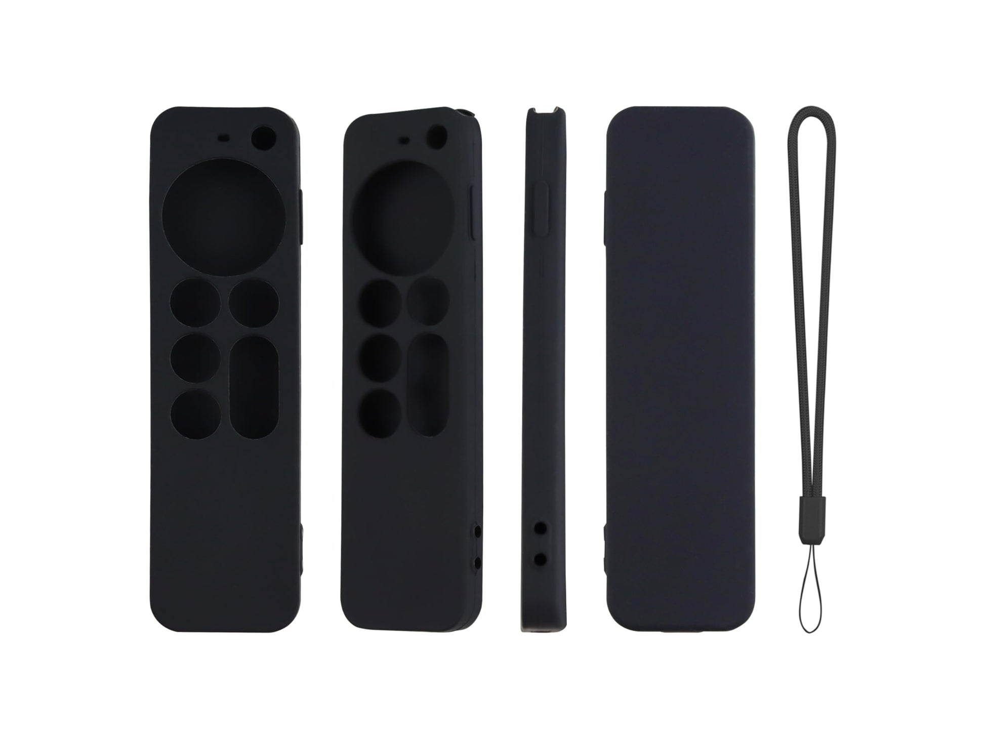 CONTROL EXPERT Funda para Control Compatible con Apple TV 4k 2 Generación Silicon Case Protector (Negro)