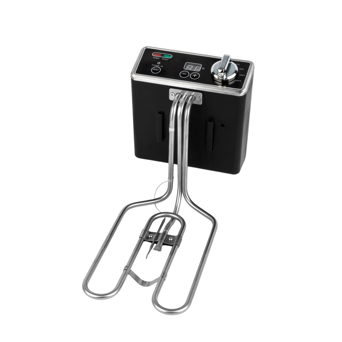 Kalorik Pro - Freidora de triple cesta de 4.2 cuartos con filtración de aceite, acero inoxidable (KPRO FT 42777 SS)