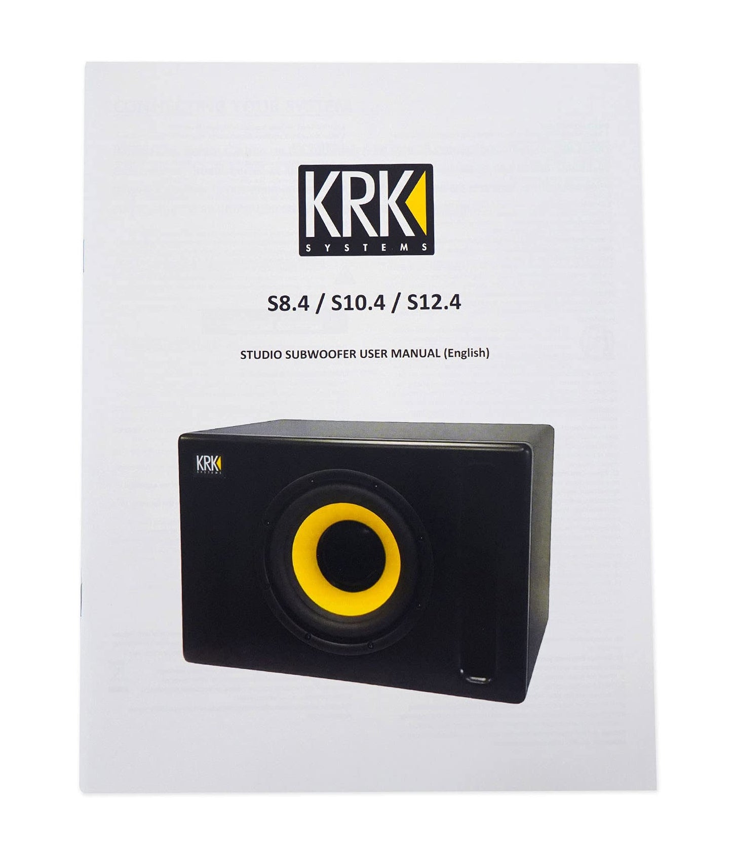 KRK S12.4 Generation 4 - Subwoofer de Estudio (12", 220 W)