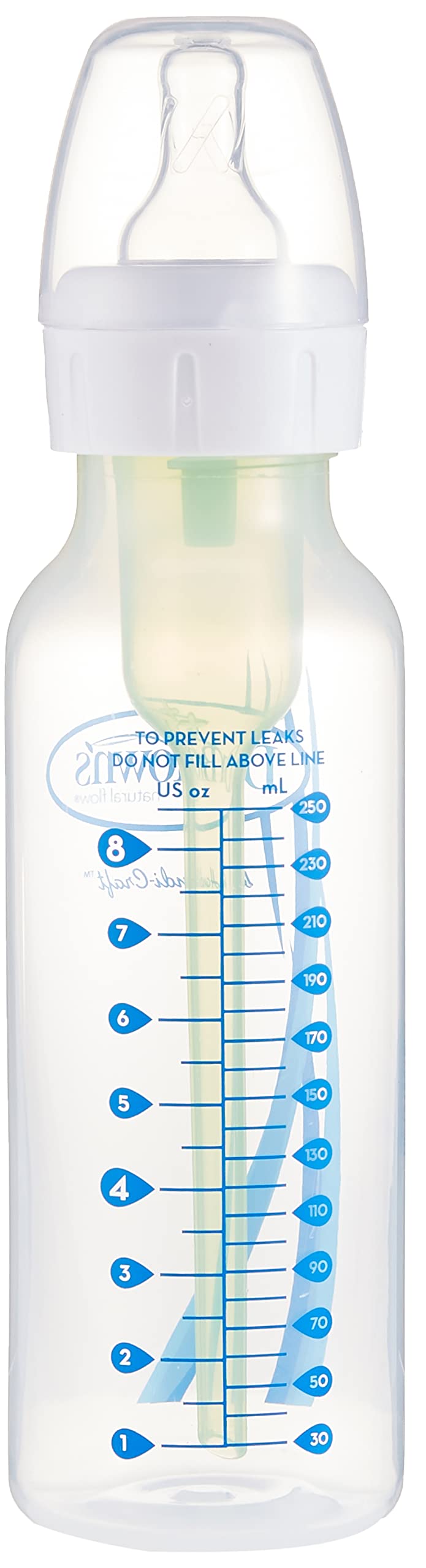 Dr. Brown's Bottles (8 oz), Option Bottles Can Be Used with or without the Vent by Dr. Brown's