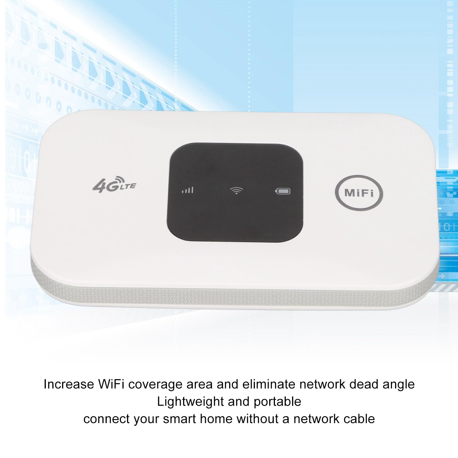Punto de Acceso WiFi SUNGOOYUE 4G para Viajes Compatible con Tarjeta SIM 8-10 Usuarios
