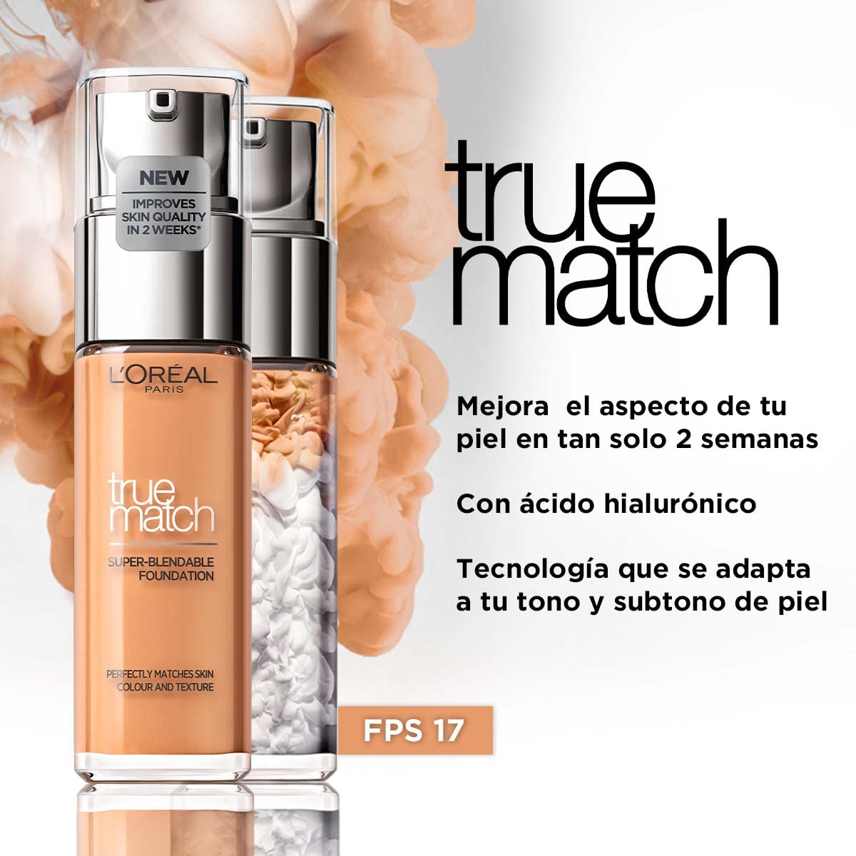 L´Oréal Paris Base de maquillaje True Match Tono 4.5 Beige Pe 30ml