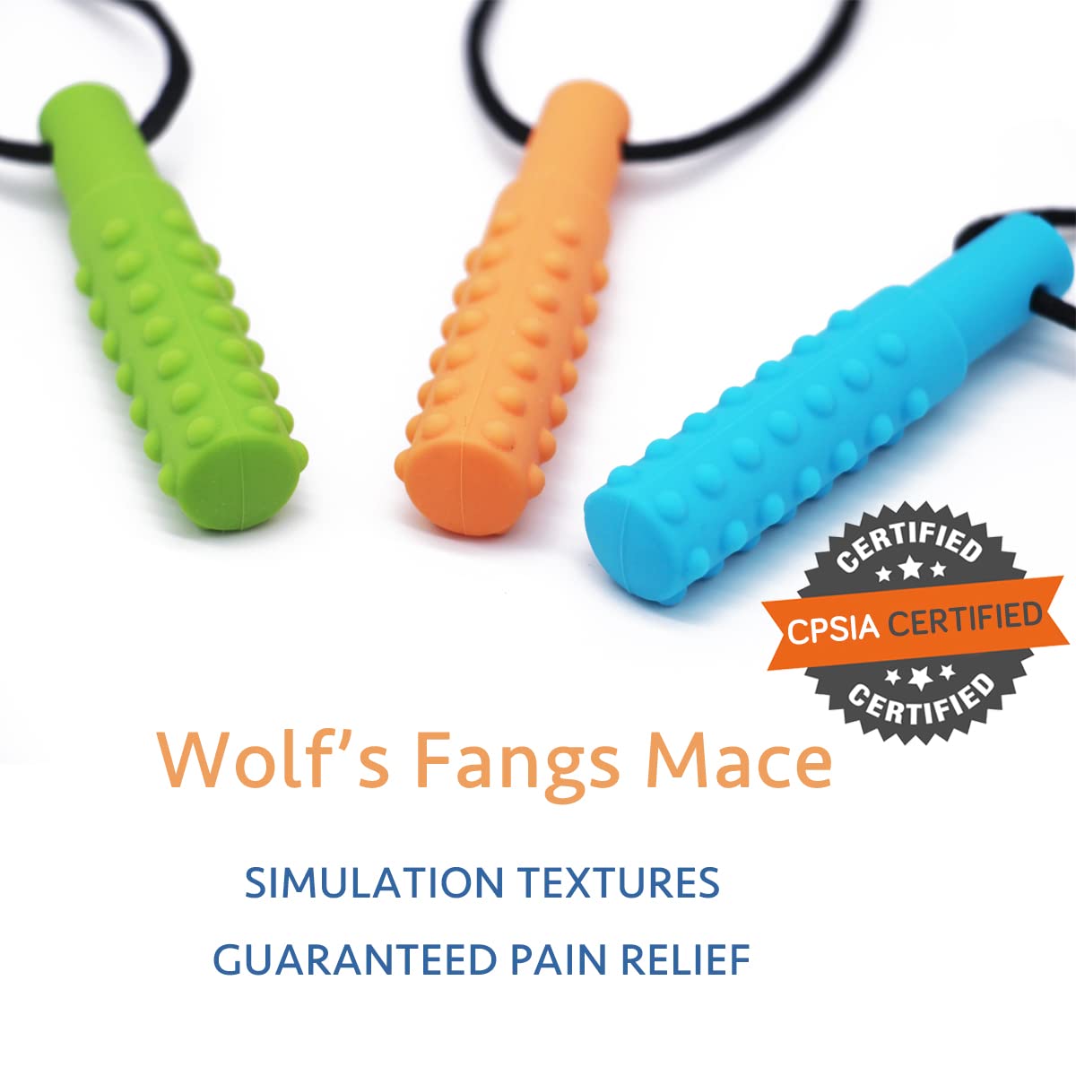 Collar Sensorial Xtra Tough Azul para Masticadores