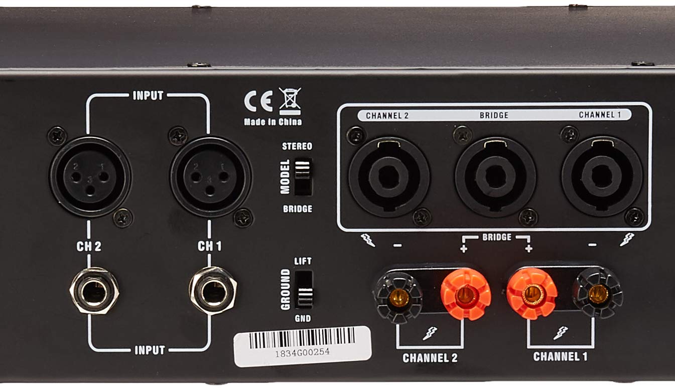 Gemini GPA-6000 Amplificador de potencia profesional para DJ de 5000 W