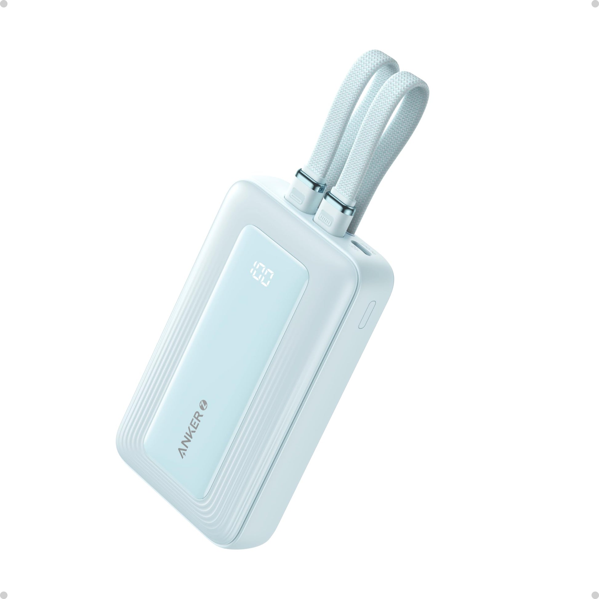 Power Bank Anker Zolo Blanco 10000mAh con Carga Rápida y Certificación MFI
