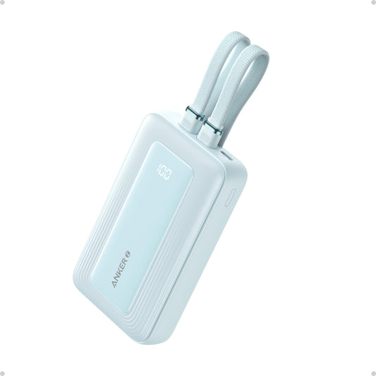 Power Bank Anker Zolo Blanco 10000mAh con Carga Rápida y Certificación MFI