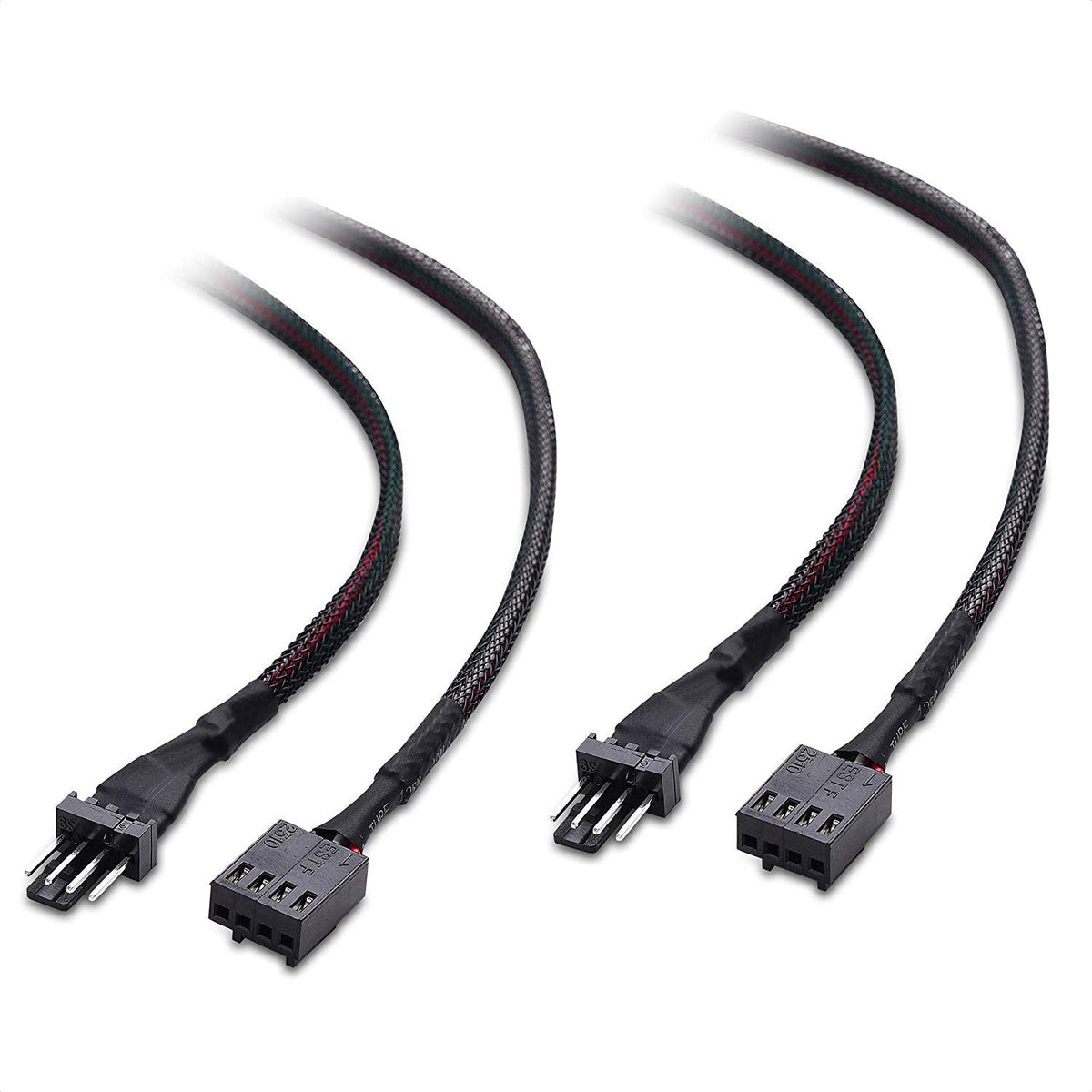 Cables de Extensión de Ventilador PWM 4 Pines Cable Matters 12 Pulgadas Paquete de 2