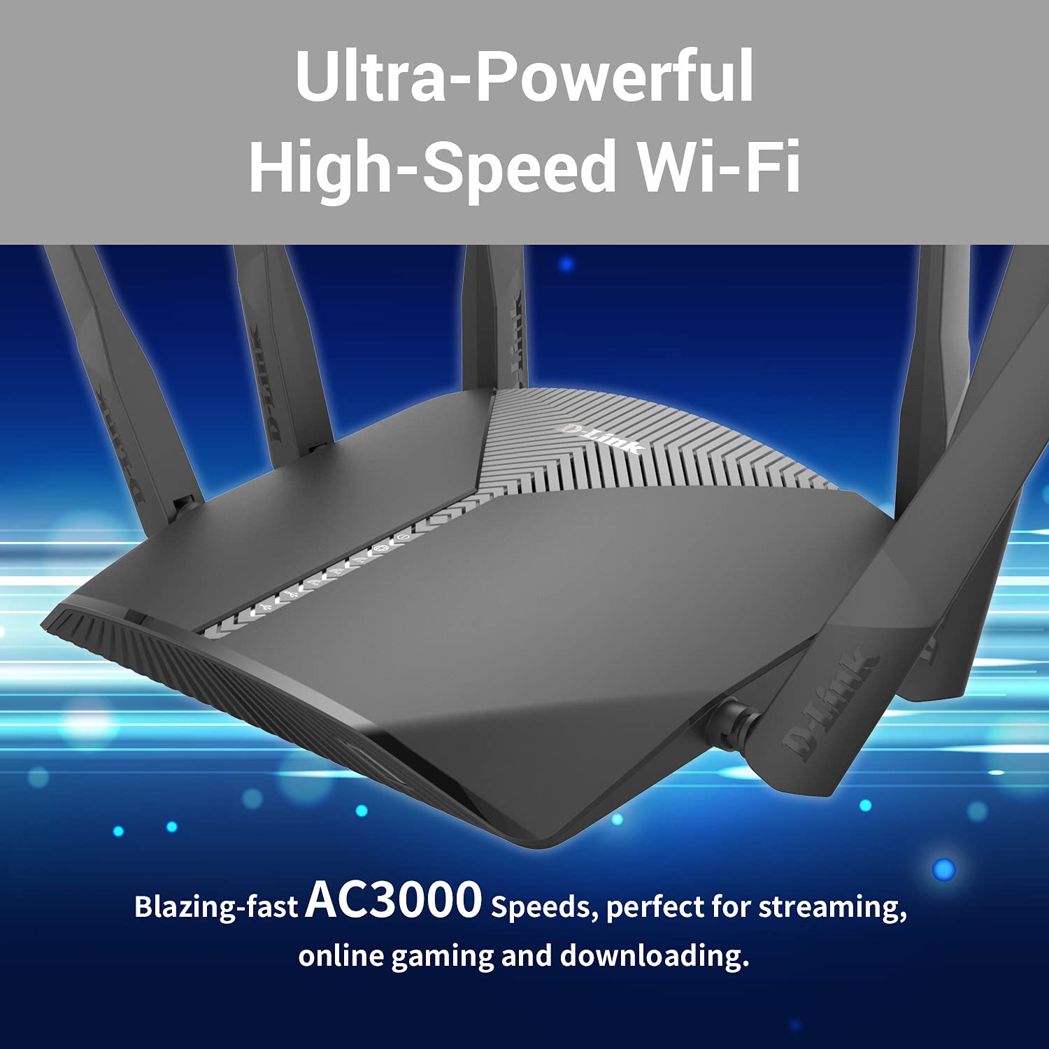 D-Link Router WiFi AC3000, Smart, Mesh (DIR-3040)