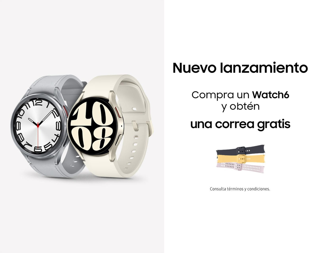 Reloj Inteligente Samsung Galaxy Watch6 Classic 47mm Negro con Garantía
