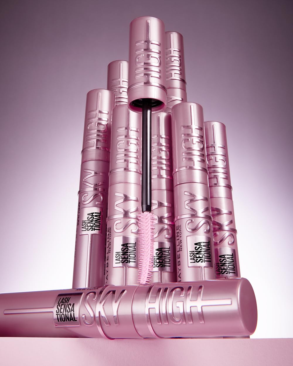 MAYBELLINE Mascara de Pestañas Sky High Alargadora a Prueba de Agua 6ml
