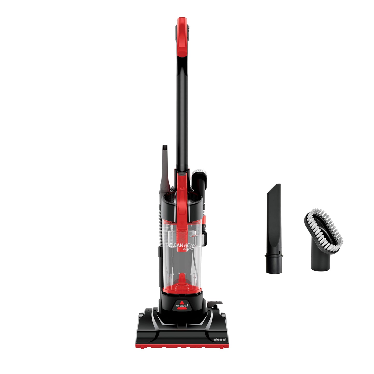 Bissell CleanView Aspiradora vertical compacta, se adapta a dormitorios y apartamentos, ligera con potente succión y varilla de extensión extraíble, 3508