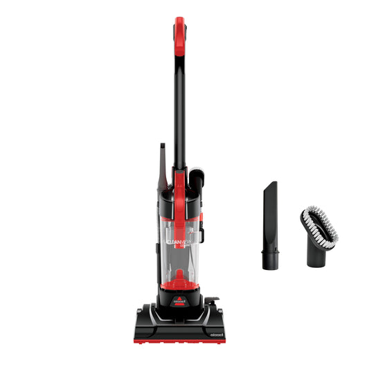 Bissell CleanView Aspiradora vertical compacta, se adapta a dormitorios y apartamentos, ligera con potente succión y varilla de extensión extraíble, 3508