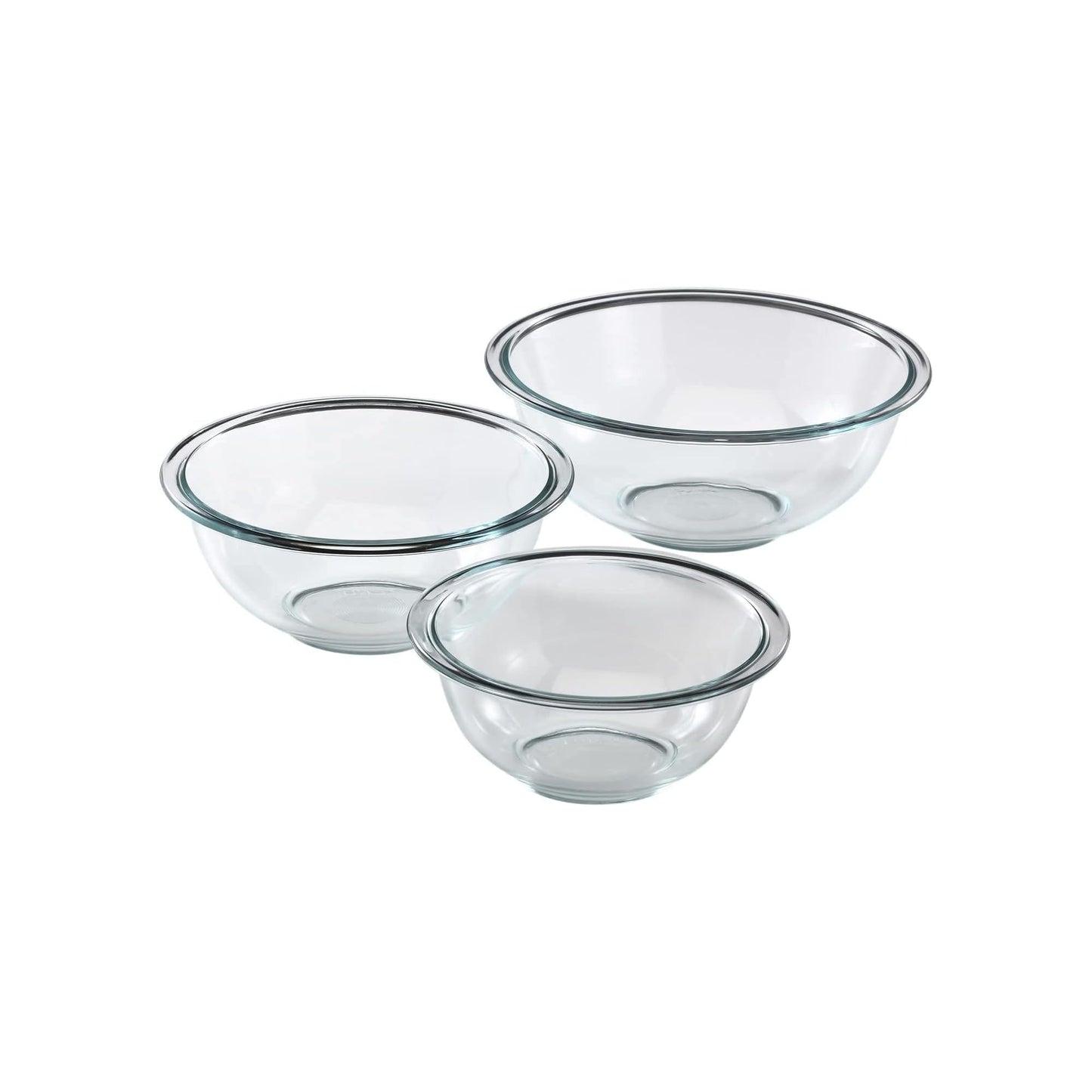 Set de Tazones Pyrex 1118441 Transparente Sin Tapas