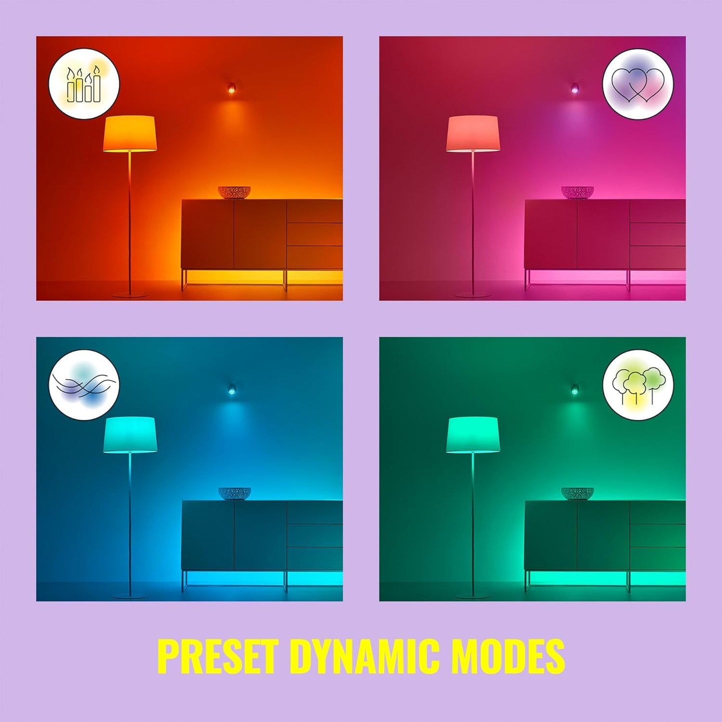 Extensión Tira de Luz WiZ Colores Compatible con Alexa