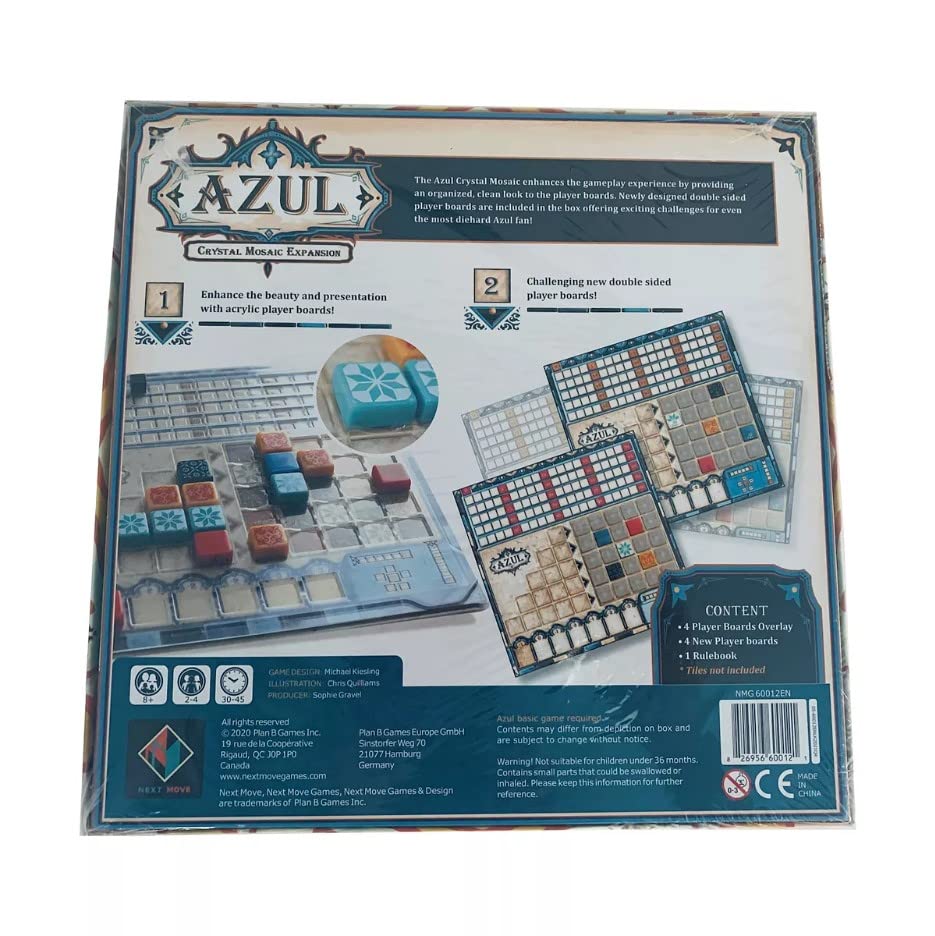 Juego de Mesa Next Move Games Azul Vidrio para 2 a 4 Jugadores