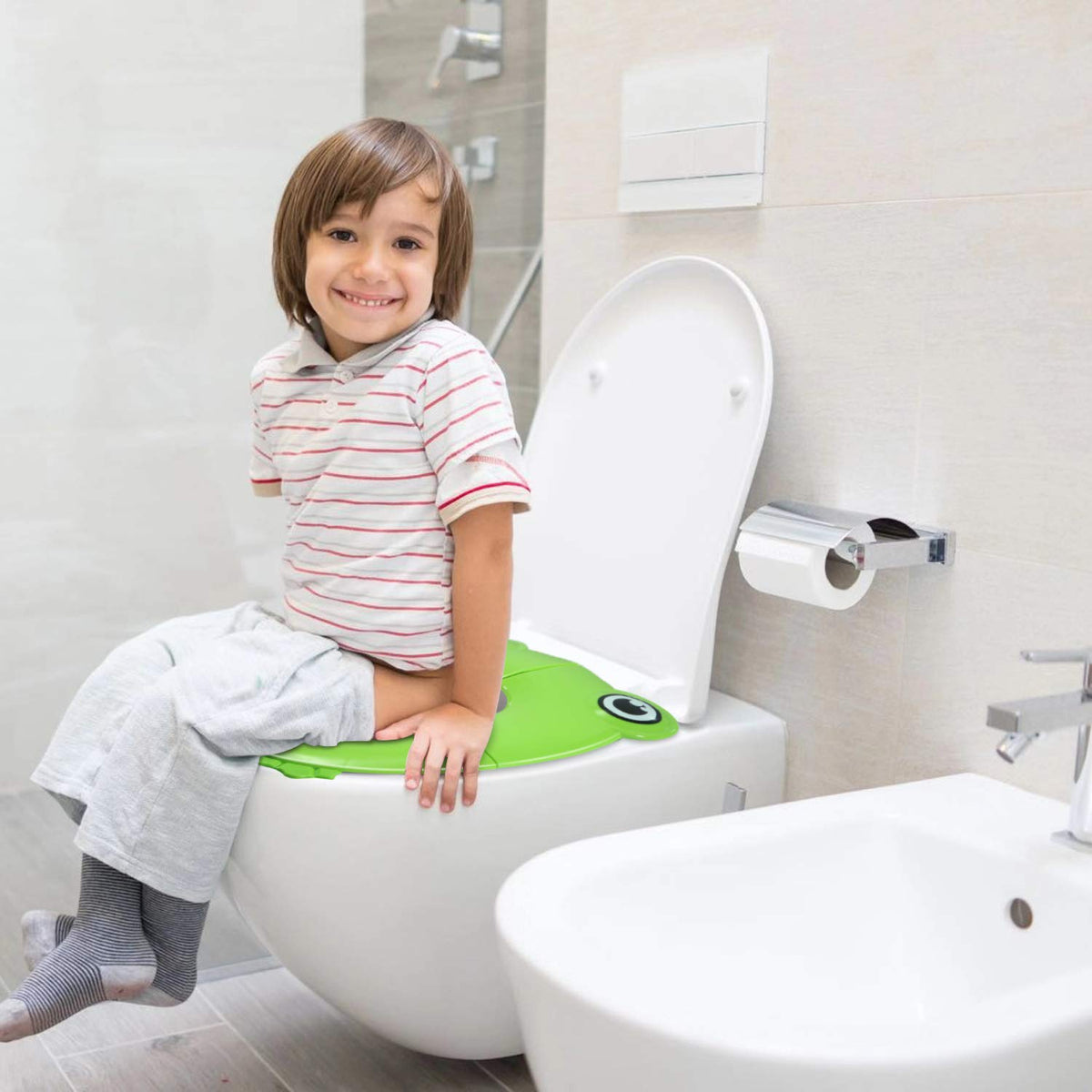 PandaEar Funda Asiento de Inodoro Plegable Niños