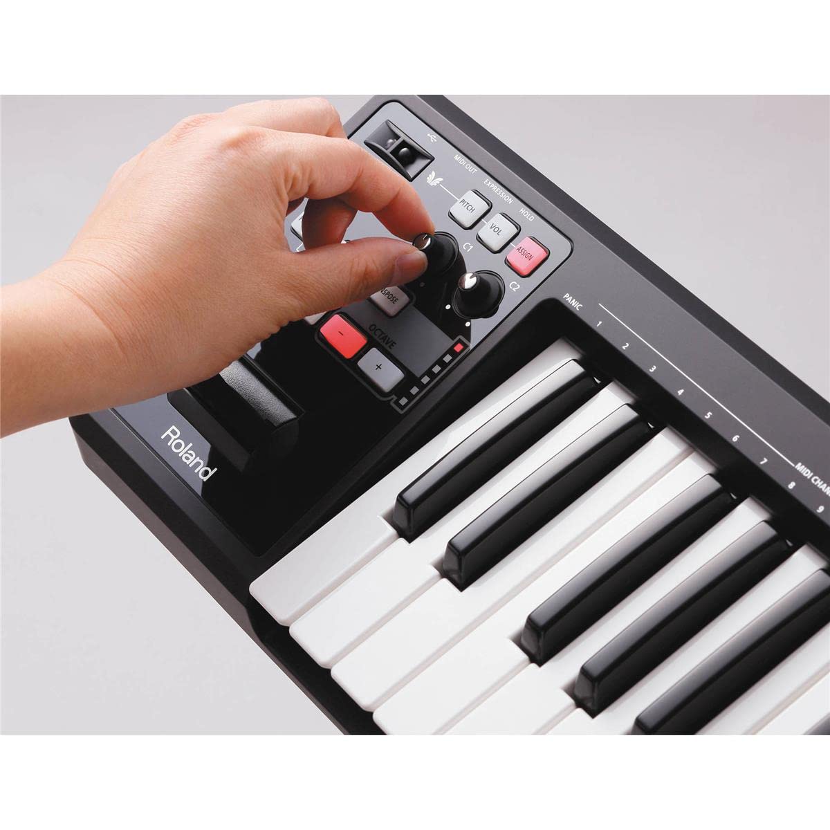 Teclado Controlador MIDI Roland Negro A-49-BK
