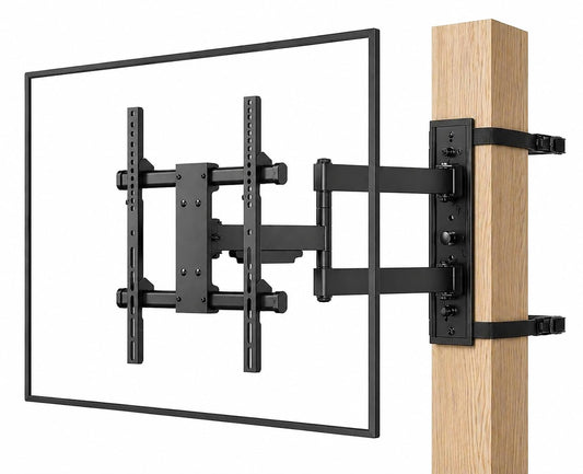 Soporte de TV ZeboZap ZZTVA2044 Exterior sin Taladro Movimiento Completo Tornillos de Acero