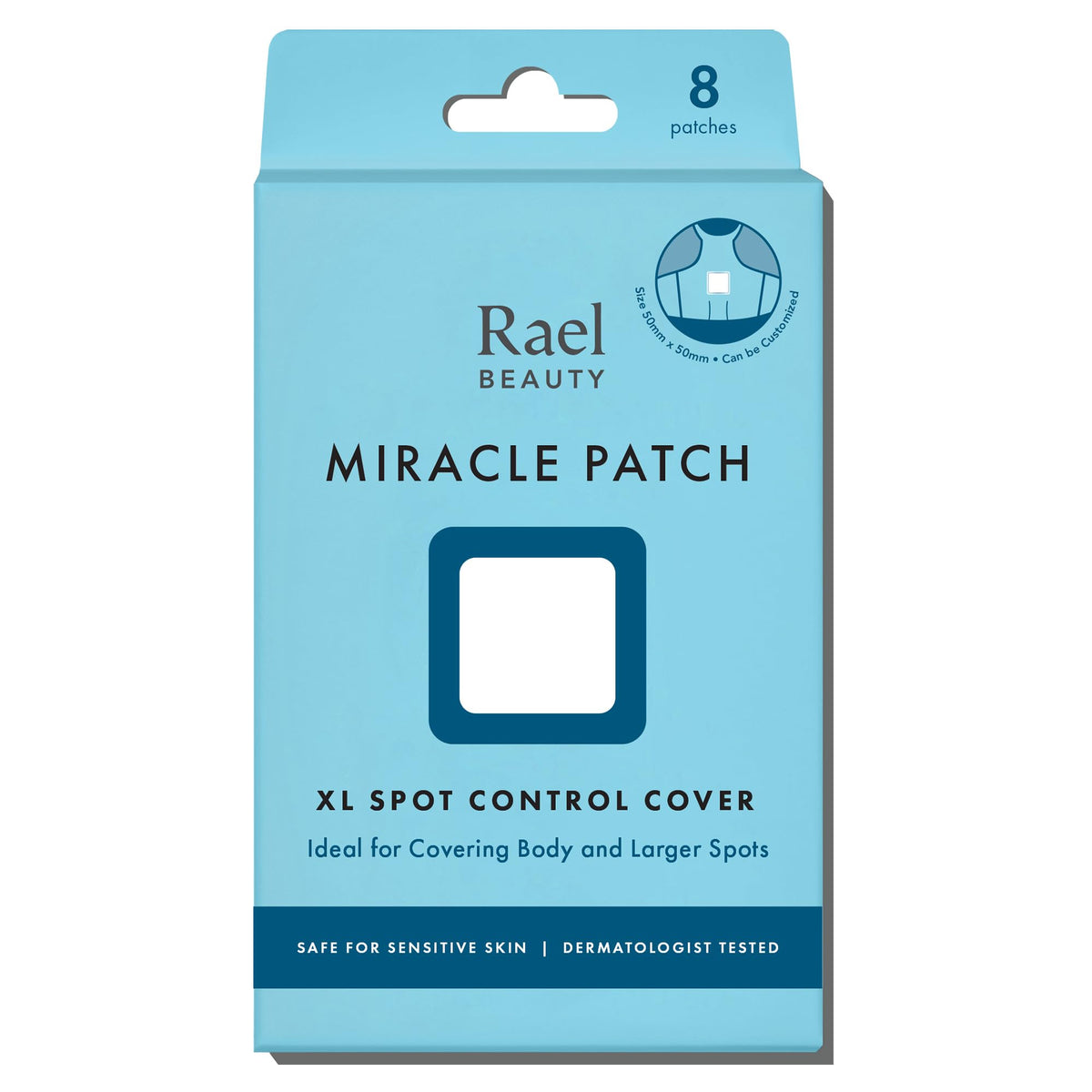 Rael Miracle XL - Cubierta de control de puntos hidrocoloides grandes