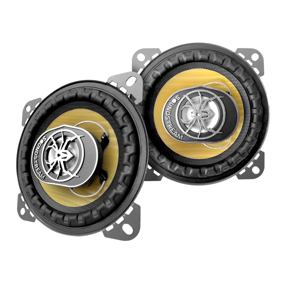 Soundstream Bocinas Auto 4 PuLG Carbono Pro Kevlar 2 Vías