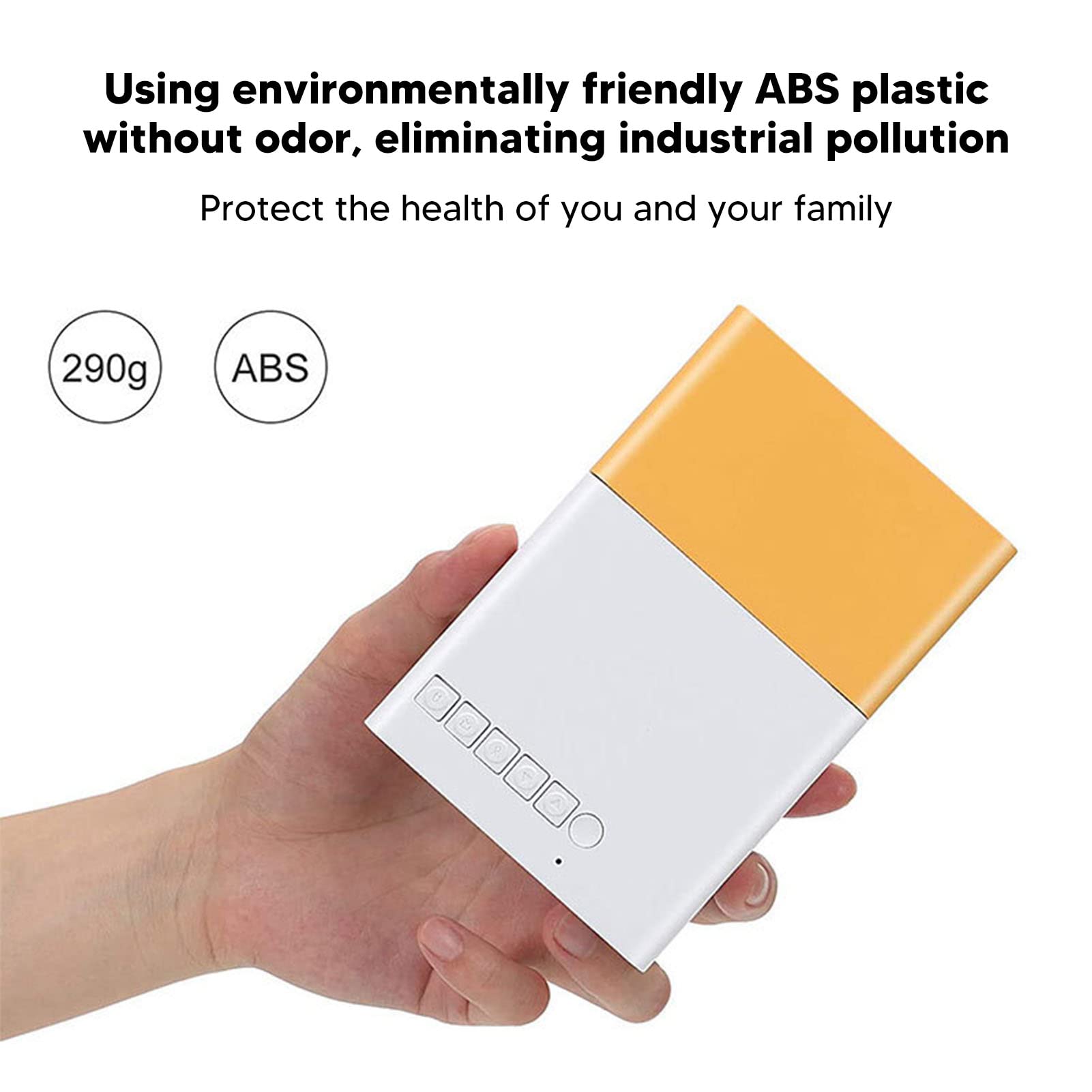 Mini Proyector Portátil Full HD 1080P Multimedia HDMI USB AV XboxOne iOS Android blanco Enchufe EE. UU.