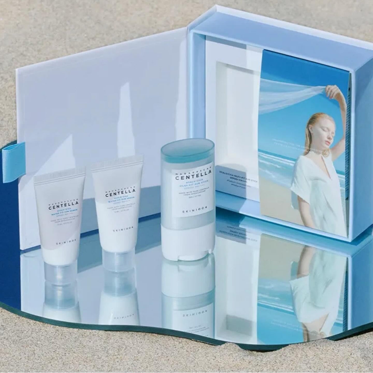 Kit Solar SKIN1004 Madagascar Centella Hyalu-Cica 3 Piezas