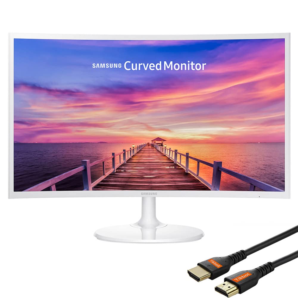 Monitor Samsung Curvado FHD 27 Pulgadas con Bisel Delgado y AMD FreeSync para Juegos y Negocios