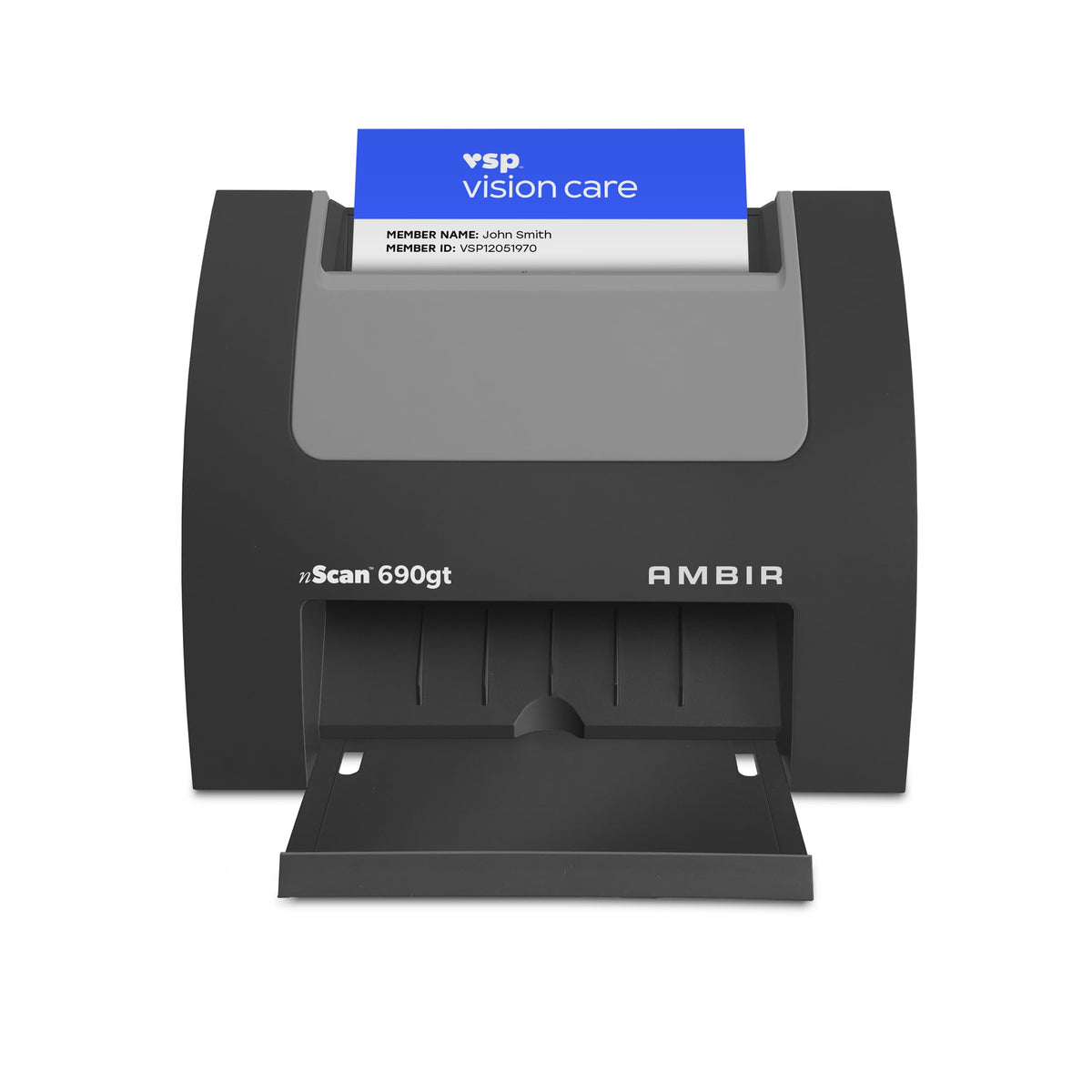 Escáner de Tarjetas Ambir nScan 690gt Alta Velocidad Vertical