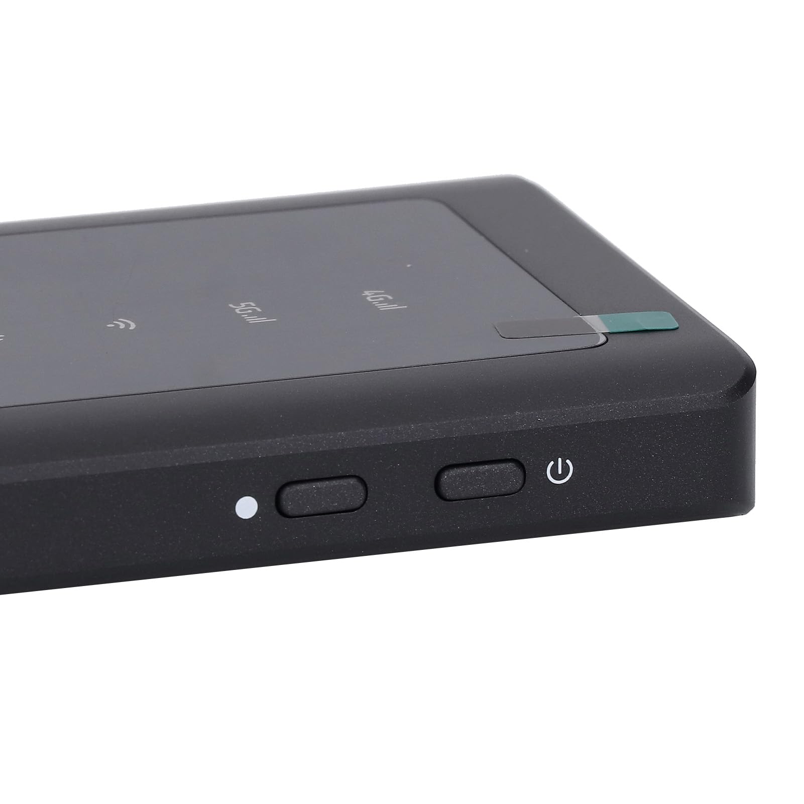 Punto de Acceso Móvil WiFi 5G de Cobertura Internacional Negro 1,25 Gbps con Ranura para Tarjeta SIM para 16 Dispositivos