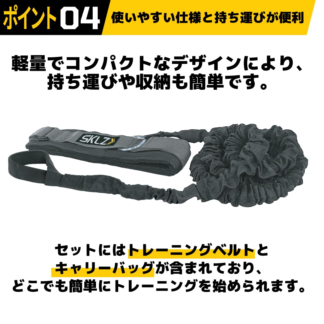 Entrenador Dinámico de Resistencia SKLZ Recoil 360 Multideporte con Bungee