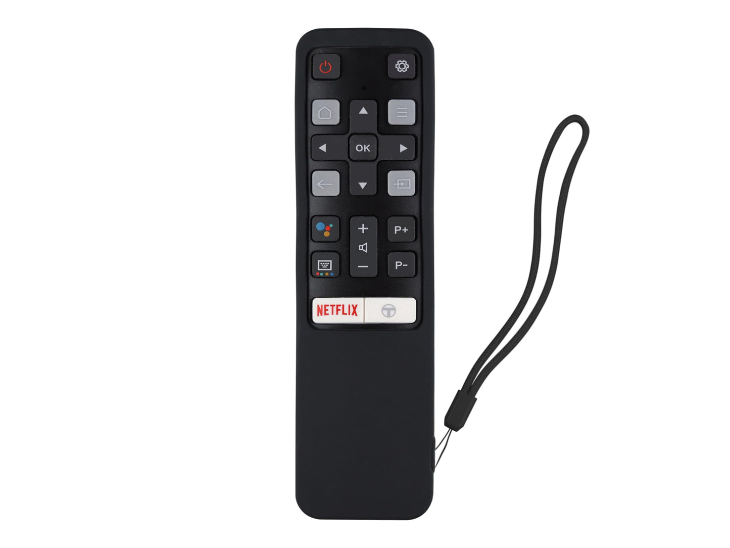 CONTROL EXPERT Funda para Control TCL RC802V Case Silicon Smart TV Protector (Negro)