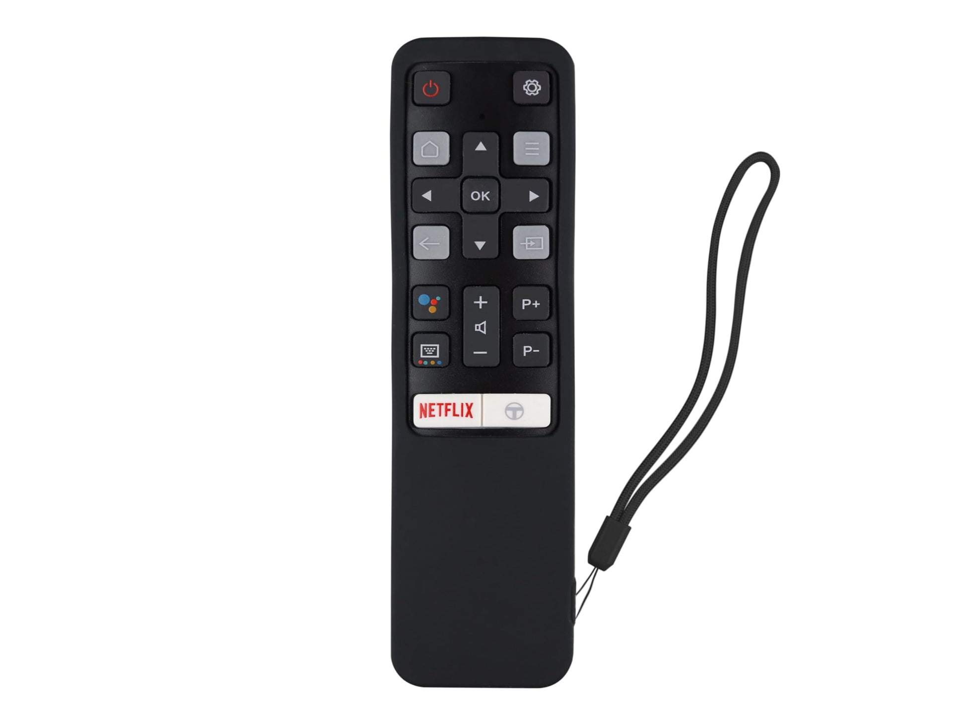 CONTROL EXPERT Funda para Control TCL RC802V Case Silicon Smart TV Protector (Negro)