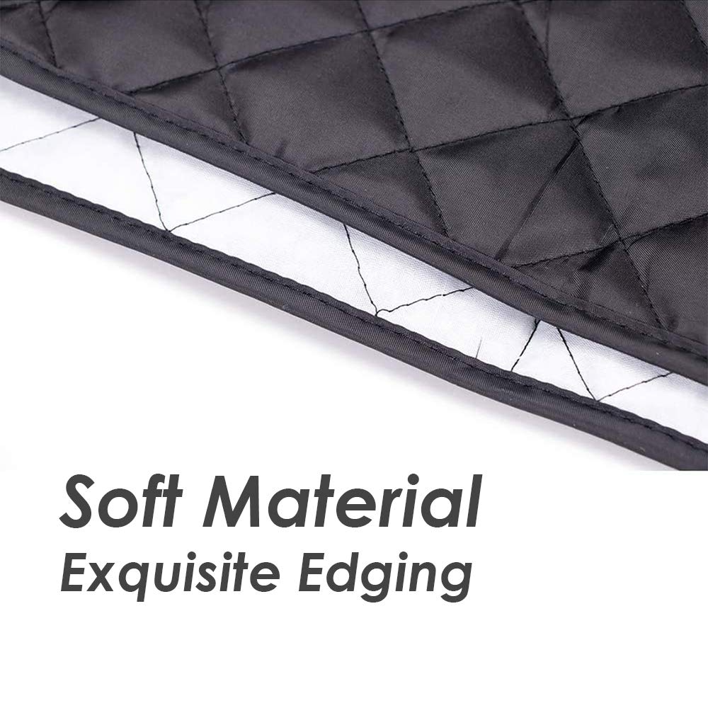 COOSOO - Funda para cafetera, resistente a las manchas, lavable, con bolsillo de almacenamiento, protección contra el polvo, cafetera y electrodomésticos, para cocina