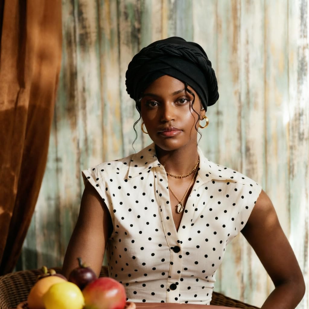 DRESHOW Turbante Africano para Mujeres Preatado Trenzado Envoltura de Cabeza Sombreros Moda Gorra de Dormi Gorro Cáncer de Quimio
