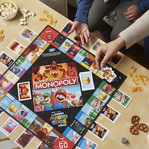 Juego de Mesa Monopoly Super Mario Bros Token Bowser para Fans