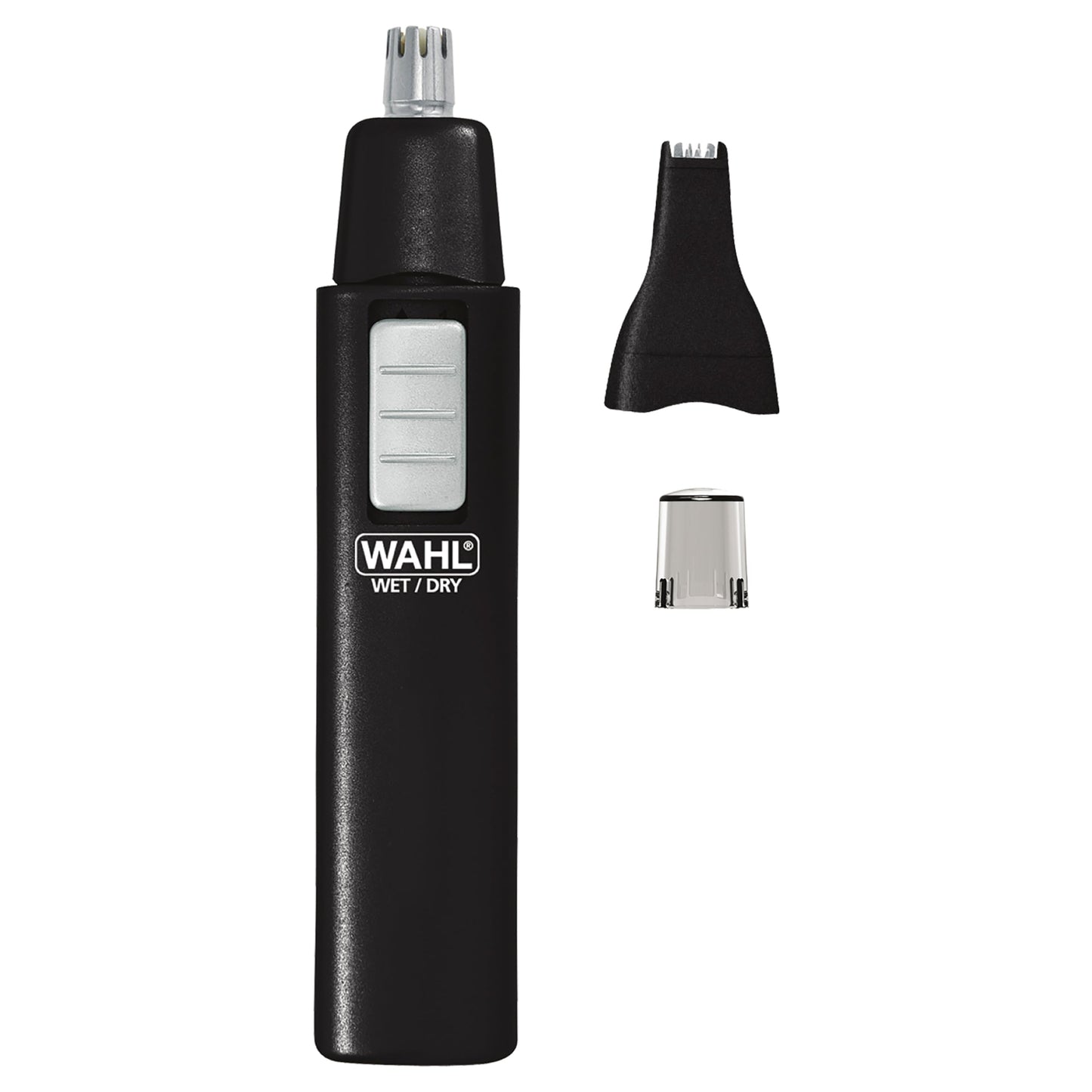 Wahl 5567-500 Ear, Nose and Brow Wet/dry Battery Trimmer, Black