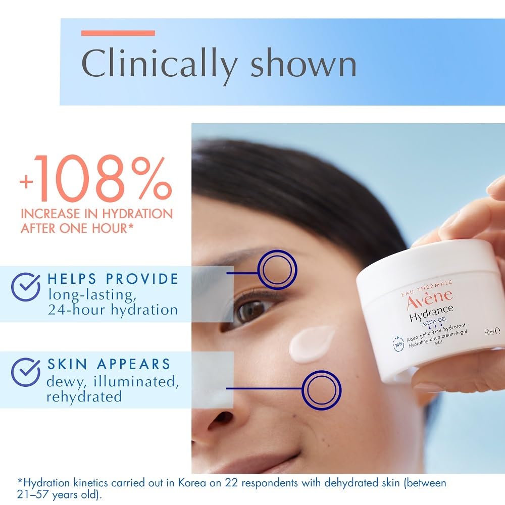 Eau Thermale Avène Hydrance Hydrating Aqua Cream-in-Gel, 1.6 Fl. Oz.