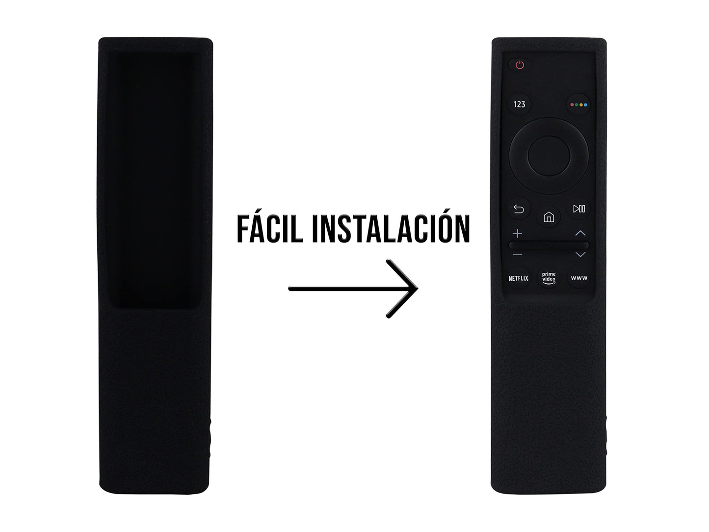 Funda para Control Samsung 4K Smart TV UHD Negro BN59